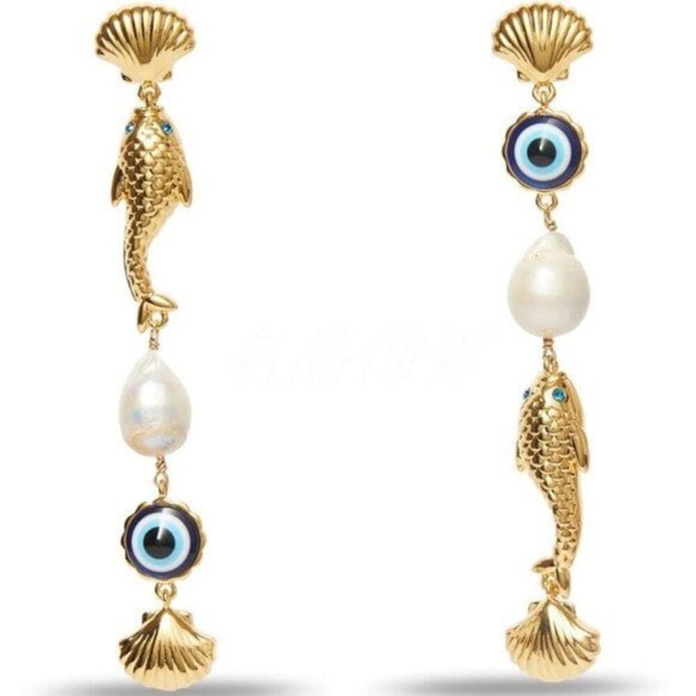 Brand New. $225 Lele Sadoughi Earrings